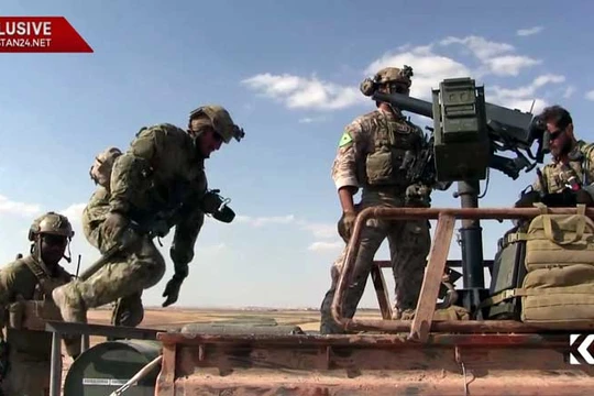 Đặc nhiệm Mỹ và Lực lượng Dân chủ Syria trên chiến trường tỉnh Raqqa