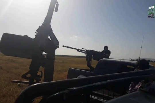 Một tay súng Hồi giáo cưc đoan thuộc llực lượng Jaysh al-Tahweed. Ảnh minh họa Jaysh al-Tahweed media wing.