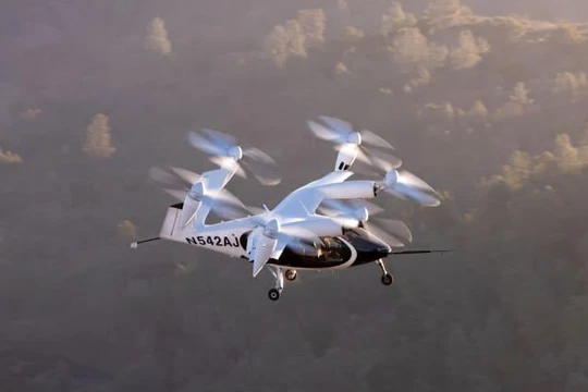 Joby Aviation biến taxi bay điện thành hiện thực. Ảnh video CNBC