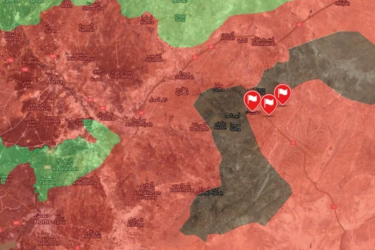 Đơn vị đặc nhiệm Săn IS giải phóng Uqayribat và khu vực phụ cận Jubb az Zatar trên chiến trường tỉnh Hama