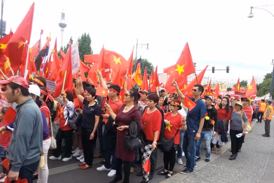 Cộng đồng Việt tại Đức cầu siêu tri ân chiến sỹ bảo vệ Gạc Ma