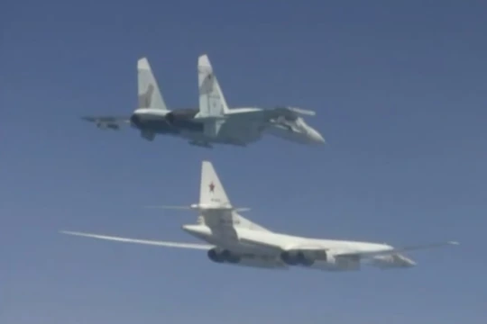 Không quân Nga tiến hành cuộc diễn tập quy mô lớn trên Biển Đen, đáp trả Sea Shield - 2019. Ảnh RT