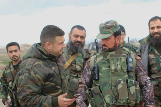 Thiếu tướng Suheil Al Hassan trên chiến trường Aleppo