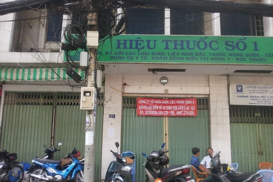 Mặt tiền Trụ sở của Phytopharma tại 24 Nguyễn Thị Nghĩa, Quận 1, Tp. HCM