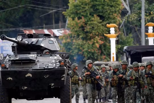 Lực lượng Lính thủy đánh bộ Philippine tham gia cuộc chiến chống khủng bố