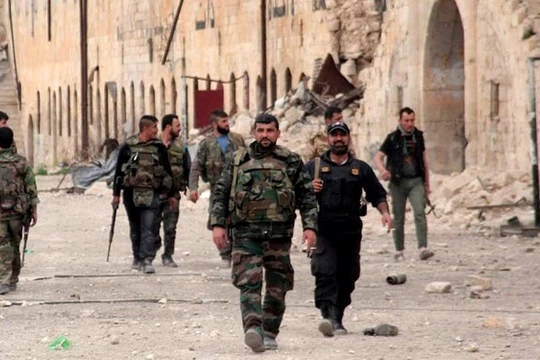 Quân đội Syria và lực lượng nổi dậy kết thúc nhóm IS ở Dumayr. Damascus