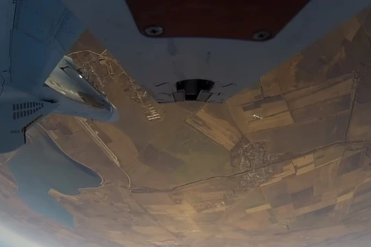 Không quân Nga huấn luyện diễn tập không chiến ở Nga. Ảnh: RT.