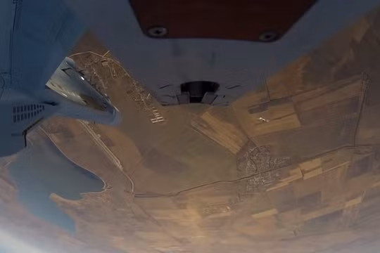 Không quân Nga huấn luyện diễn tập không chiến ở Nga. Ảnh: RT.