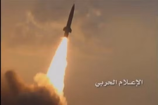 Lực lượng tên lửa Yemen phóng tên lửa - ảnh minh họa Masdar News