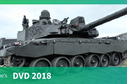 Xe tăng Challenger Mk2 Bóng đêm, phiên bản hiện đại hóa sâu cho quân đội Anh. Ảnh Jane's