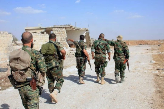 Quân đội Syria tiếp tục tấn công ở miền Nam Aleppo 