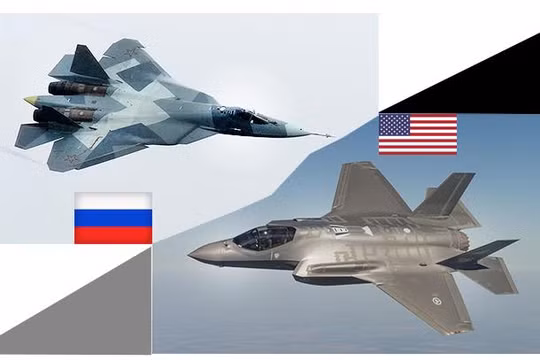 So sánh F-35 và Su-57.