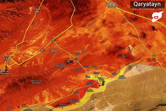 Quân đội Syria tấn công vào nội thị thành phố cổ Qaryatayn