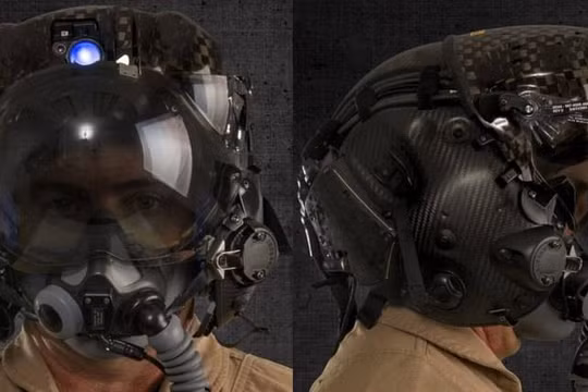 Mũ lái của máy bay tiêm kích tàng hình đa nhiệm F-35B có trị giá tới 400,000 USD