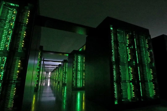 Siêu máy tính Fugaku Nhật Bản. Ảnh minh họa Tech Wire Asia.