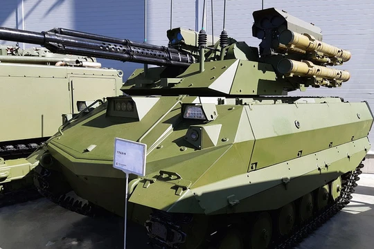 Xe chiến đấu không người lái Ural-9. Ảnh minh họa South Front