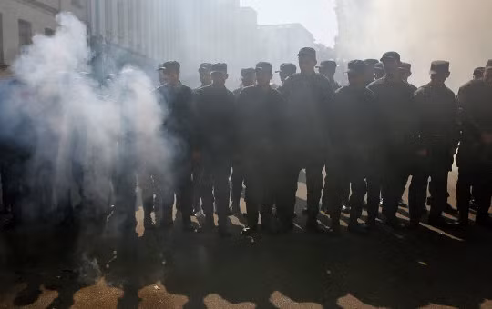 Lính tình nguyện Ukraine được điều động về thủ đô 