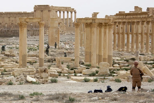 Thành phố cổ Palmyra một lần nữa đối mặt với nguy cơ bị tàn phá