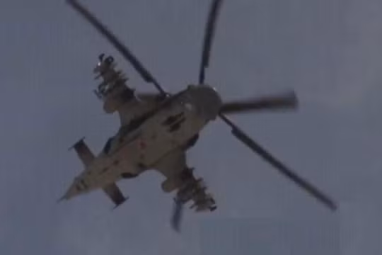 Trực thăng Ka-52 chiến đấu trên chiến trường Palmyra