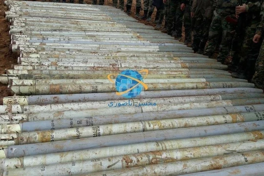 Tên lửa không điều khiển Grad thu được từ nhóm Al-Qaeda Syria