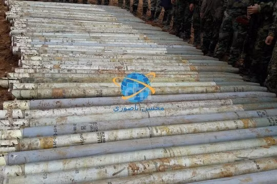 Tên lửa không điều khiển Grad thu được từ nhóm Al-Qaeda Syria