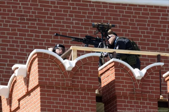 Một phần không thể thấy trong lễ diễu hành ngày Chiến thắng