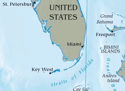 Cây cầu sẽ được xây từ Matanzas qua Vịnh Florida tới Keywest (Ảnh: Wikipedia)