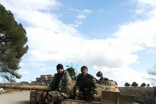 Quân đội Syria bắt đầu triển khai tấn công ở thị trấn Jobar