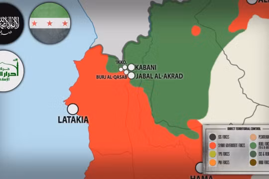 Quân đội Syria giải phóng Kinsibba, hướng tới Kabani ở Bắc Latakia