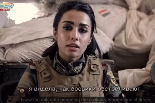 Binh sĩ Syria trên chiến trường Aleppo.