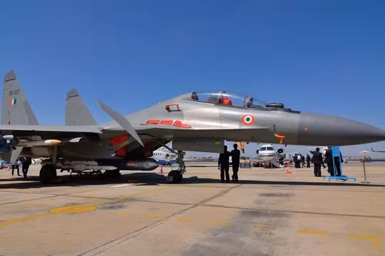 Máy bay tiêm kích MKI Ân Độ. Ảnh minh họa trang tin topwar.