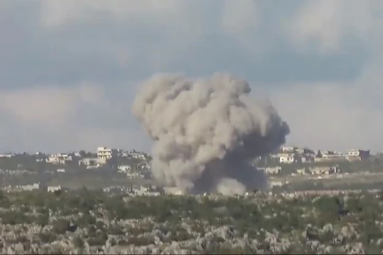 Không quân Syria không kích khủng bố ở tỉnh Idlib.