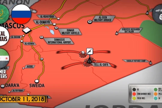 Tổng quan tình hình chiến sự Syria ngày 15.10.2018. Ảnh minh họa: South Front.