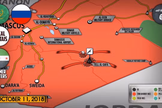 Tổng quan tình hình chiến sự Syria ngày 15.10.2018. Ảnh minh họa: South Front.