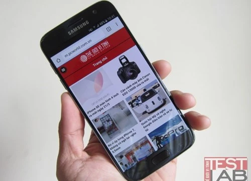 Galaxy S7 sẽ được bán chính thức tại Việt Nam từ ngày 18/3/2016.