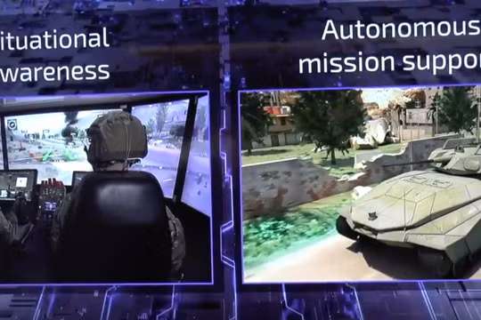 Xe tăng tương lai của Israel.