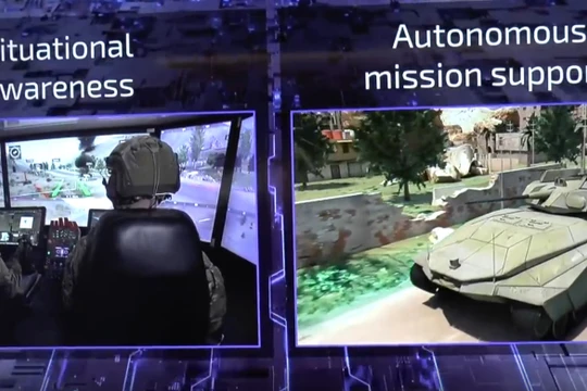 Xe tăng tương lai của Israel.