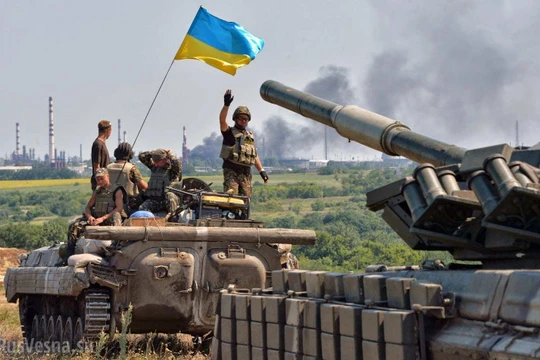 Quân đội Ukraine chuẩn bị sẵn sàng cho cuộc tấn công. Ảnh minh họa Rusvesna