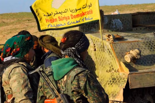 Những chiến binh người Kurd trên chiến trường Deir Ezzor. Ảnh minh họa South Front