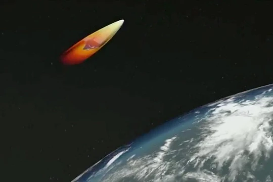 Tên lửa Avangard, ảnh minh họa video