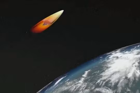 Tên lửa Avangard, ảnh minh họa video