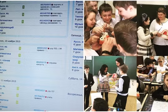 Trường học ở nước Nga