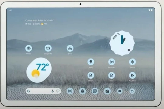 Máy tính bảng Pixel của Google. Ảnh India Express.
