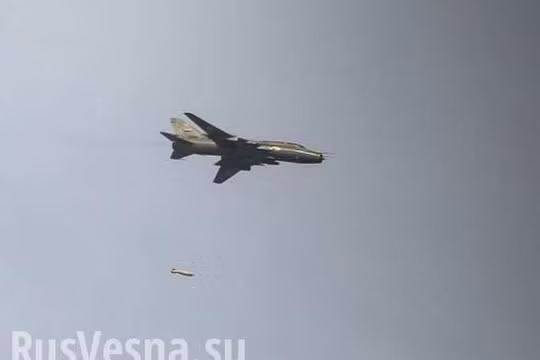 Máy bay Su-22 quân đội Syria