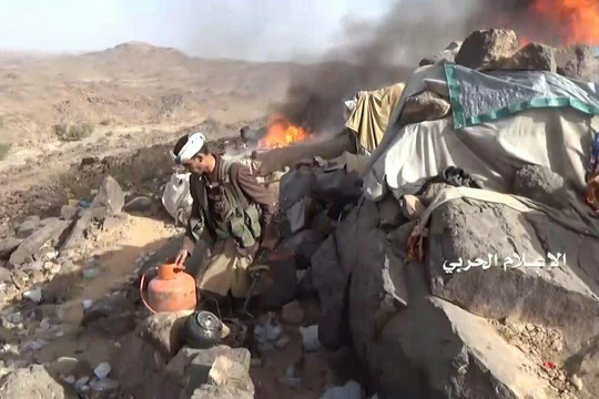 Lực lượng Houthi tấn công trên lãnh thổ Ả rập Xê-út.