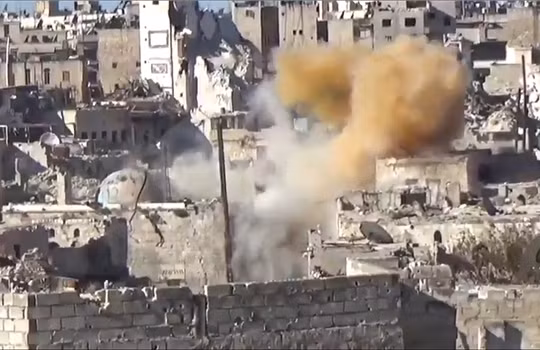 Lực lượng Hồi giáo cực đoan sử dụng vũ khí hóa học ở Aleppo