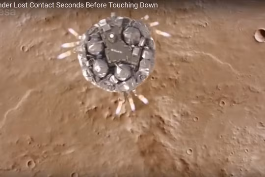 Tàu vũ trụ Shiaparelli đổ bộ sao Hỏa