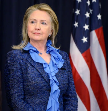 Cựu Ngoại trưởng Hillary Clinton.