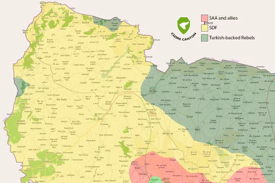Chiến trường Afrin ngày 26.01.2018 - ảnh Muraselon