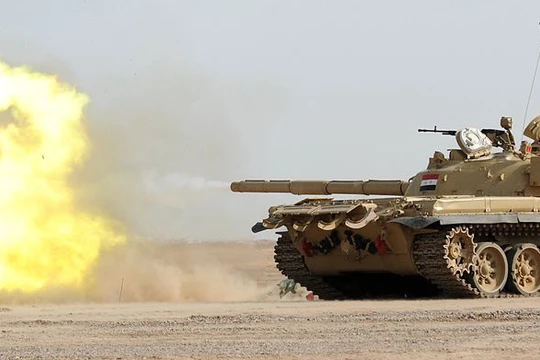 Trận chiến tăng thiết giáp diệt 300 phiến quân khủng bố ở Syria